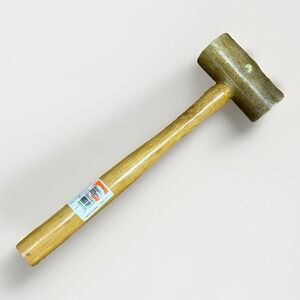 Garland No. 3 Rawhide Mallet Hammer 1-3/4" x 3-3/8" x 9 oz USA Leather Stamping
